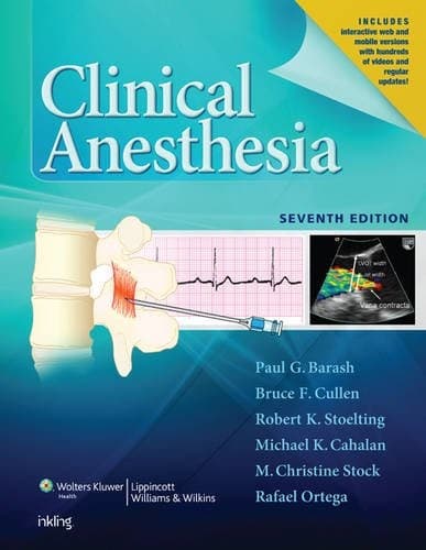 Tapa de Clinical Anesthesia, 7e