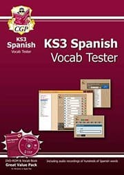 Tapa de KS3 Spanish Interactive Vocab Tester