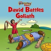 Tapa de The Beginner's Bible David Battles Goliath