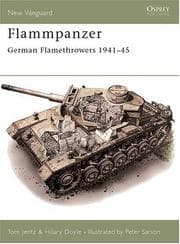Tapa de Flammpanzer German Flamethrowers 1941-45