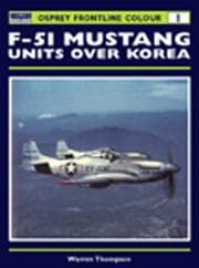 Tapa de F-51 Mustang Units over Korea (Osprey Frontline Colour 1)