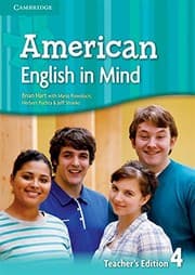 Tapa de American English in Mind Level 4 Teacher's Edition