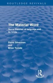 Tapa de The Material Word