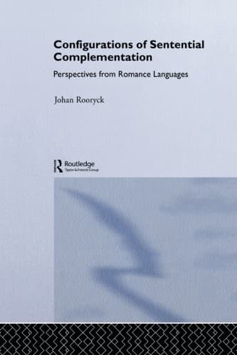 Tapa de Configurations of Sentential Complementation