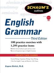 Tapa de Schaum's Outline of English Grammar, Third Edition