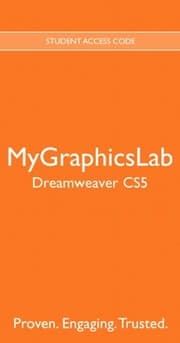 Tapa de MyGraphicsLab -- Standalone Access Card -- for Adobe Dreamweaver CS5