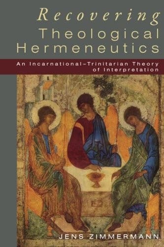 Tapa de Recovering Theological Hermeneutics