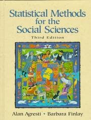 Tapa de Statistical methods for the social sciences