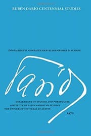Tapa de Ruben Dario Centennial Studies