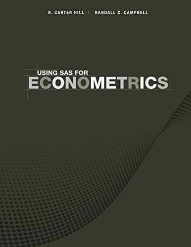 Tapa de Using SAS for Econometrics