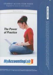 Tapa de MyAccountingLab with Pearson eText -- Access Card -- for Accounting