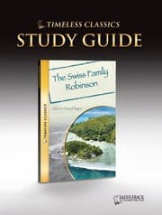 Tapa de Swiss Family Robinson Study Guide