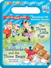 Tapa de The Three Little Pigs and Goldilocks and the Three Bears