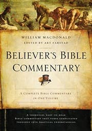 Tapa de Believer's Bible Commentary