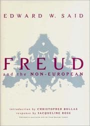 Tapa de Freud and the Non-European