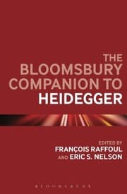 Tapa de The Bloomsbury Companion to Heidegger