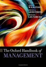 Tapa de The Oxford Handbook of Management