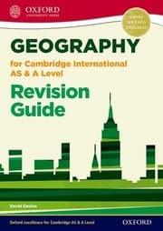Tapa de Geography for Cambridge International AS and A Level Revision Guide