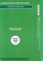 Tapa de MyLab Criminal Justice with Pearson eText -- Access Card -- for Criminal Procedure