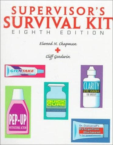Tapa de Supervisor's Survival Kit