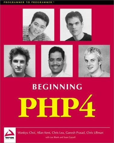 Tapa de Beginning Php 4 (Programmer to Programmer)