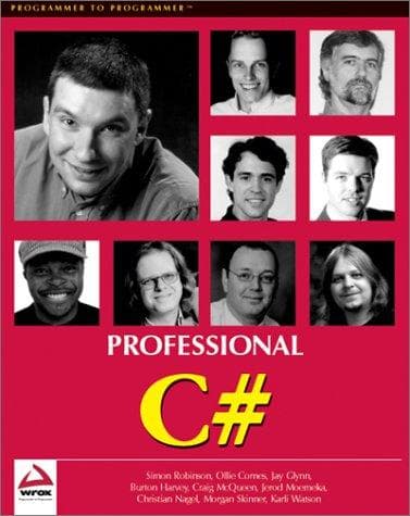 Tapa de Professional C# (Beta 2 Edition)