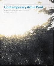 Tapa de Contemporary art in print