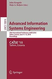 Tapa de Advanced Information Systems Engineering