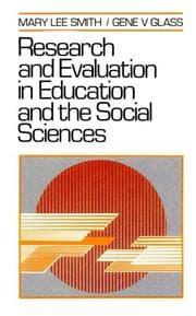 Tapa de Research and evaluation in education and the social sciences