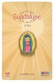 Tapa de Guadalupe Enamel Pin