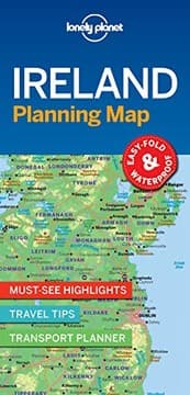 Tapa de Lonely Planet Ireland Planning Map