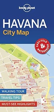 Tapa de Lonely Planet Havana City Map
