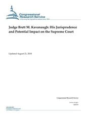 Tapa de Judge Brett M. Kavanaugh