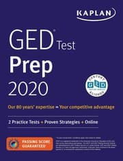 Tapa de GED test prep 2020