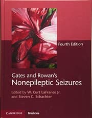 Tapa de Gates and Rowan's Nonepileptic Seizures Hardback with Online Resource