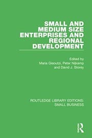 Tapa de Small and Medium Size Enterprises and Regional Development