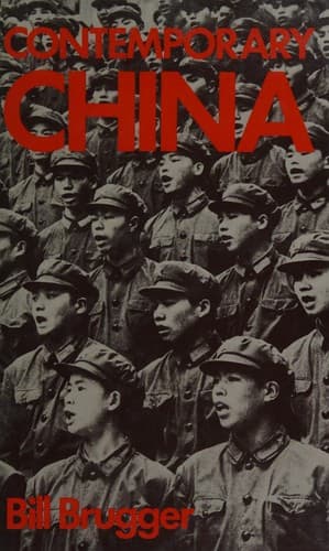 Tapa de Contemporary China