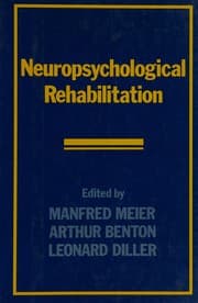 Tapa de Neuropsychological rehabilitation