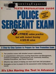 Tapa de Police sergeant exam