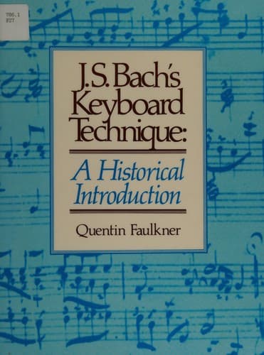 Tapa de J.S. Bach's keyboard technique
