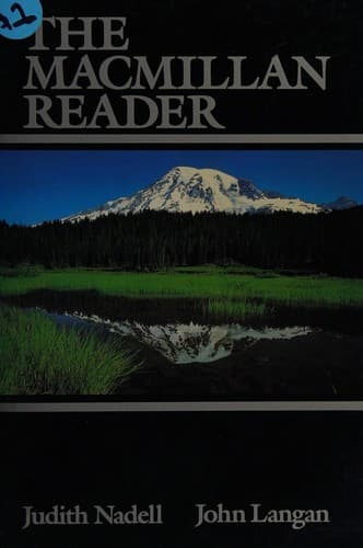 Tapa de The Macmillan reader