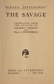Tapa de The savage