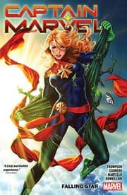 Tapa de Captain Marvel. Vol. 2, Falling star