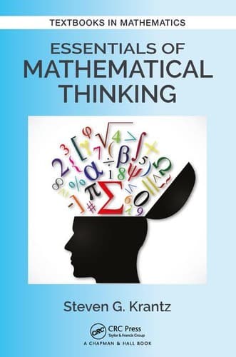 Tapa de Essentials of mathematical thinking