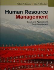 Tapa de Human resource management