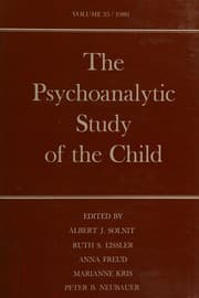 Tapa de The psychoanalytic study of the child