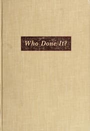 Tapa de Who done it?