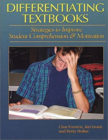 Tapa de Differentiating textbooks