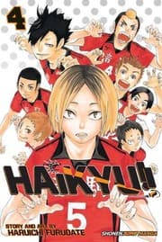 Tapa de Haikyu!!, Vol. 4 (ハイキュー!! / Haikyū!! #4)