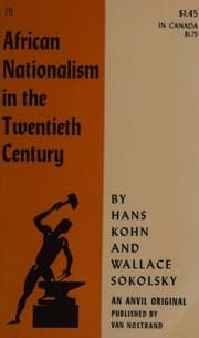 Tapa de African nationalism in the twentieth century